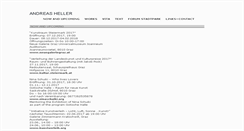 Desktop Screenshot of andreasheller.at